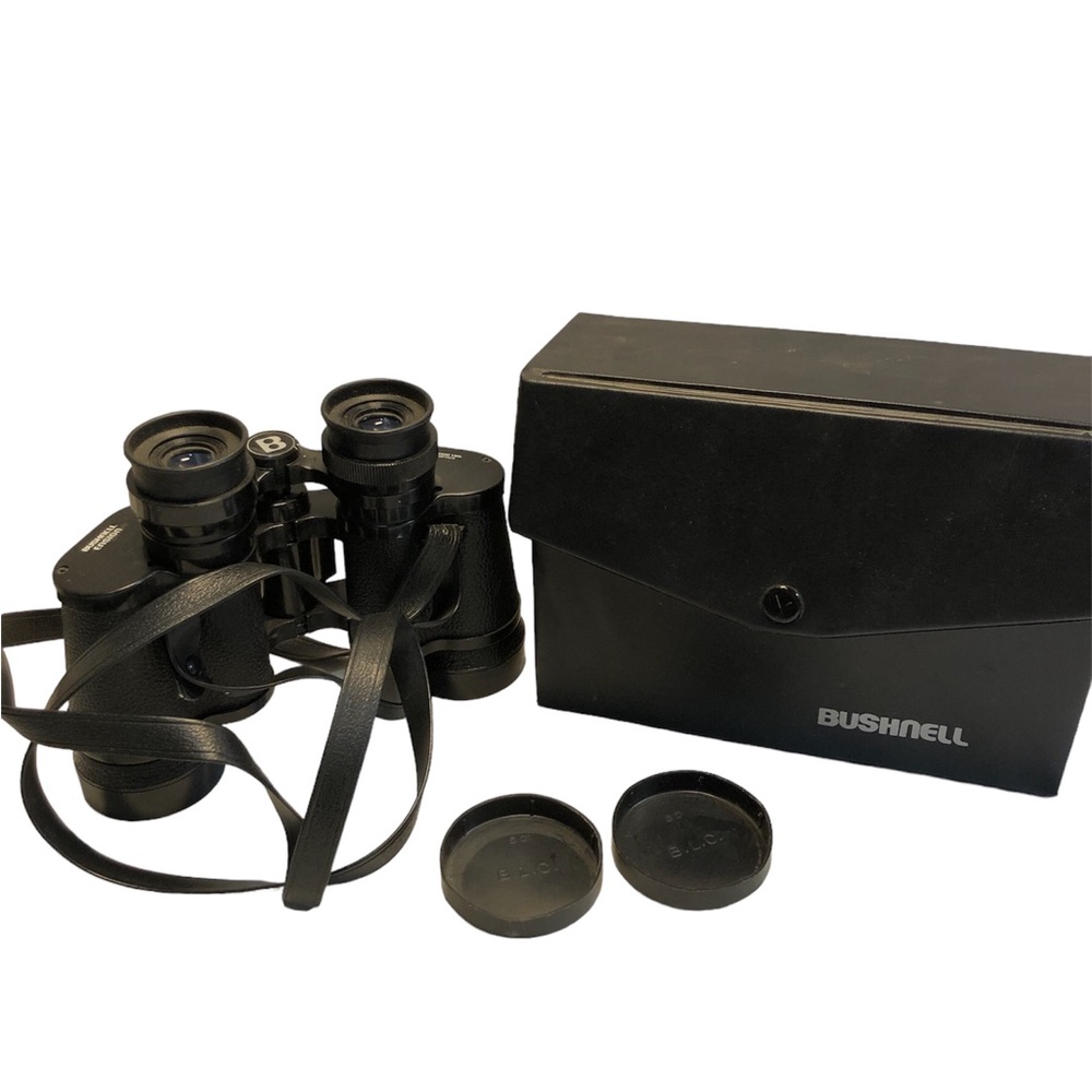 Bushnell Ensign Vintage Binoculars 7 X35 , 358 Ft. At 1000 Yds Fully Coated Opt